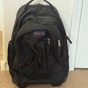 Jansport Black Rolling Backpack